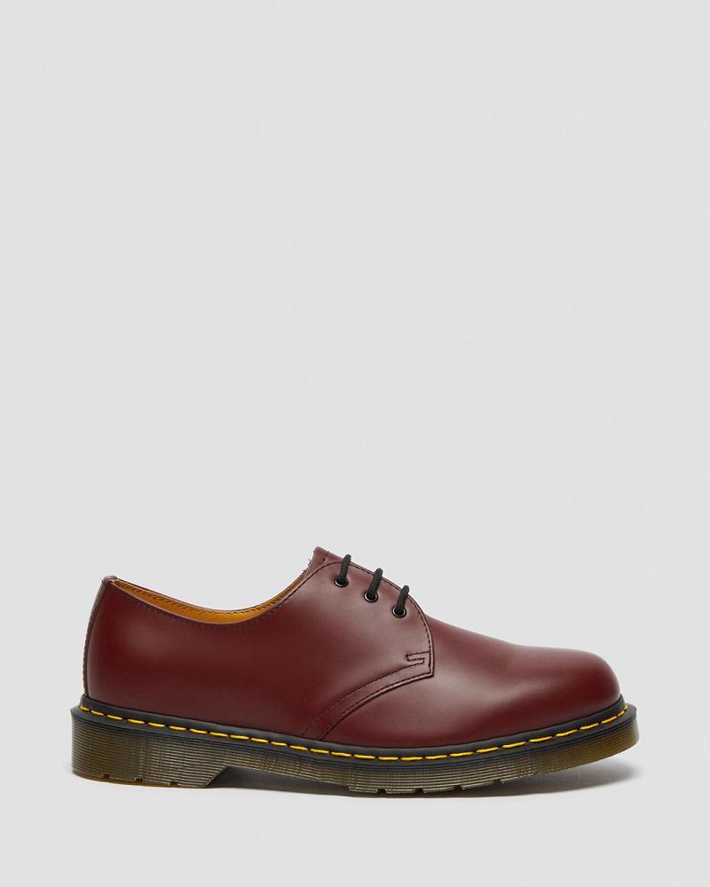 Dr Martens 1461 Smooth Leren Oxford Schoenen Heren Roze Rood | NL 212OKI